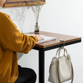 kwmobile Tisch Handtaschenhalter Haken Faltbare Antirutsch Taschenhaken Halterung Handtaschen