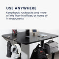 kwmobile Tisch Handtaschenhalter Haken Faltbare Antirutsch Taschenhaken Halterung Handtaschen