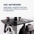2X Tisch Handtaschenhalter Haken