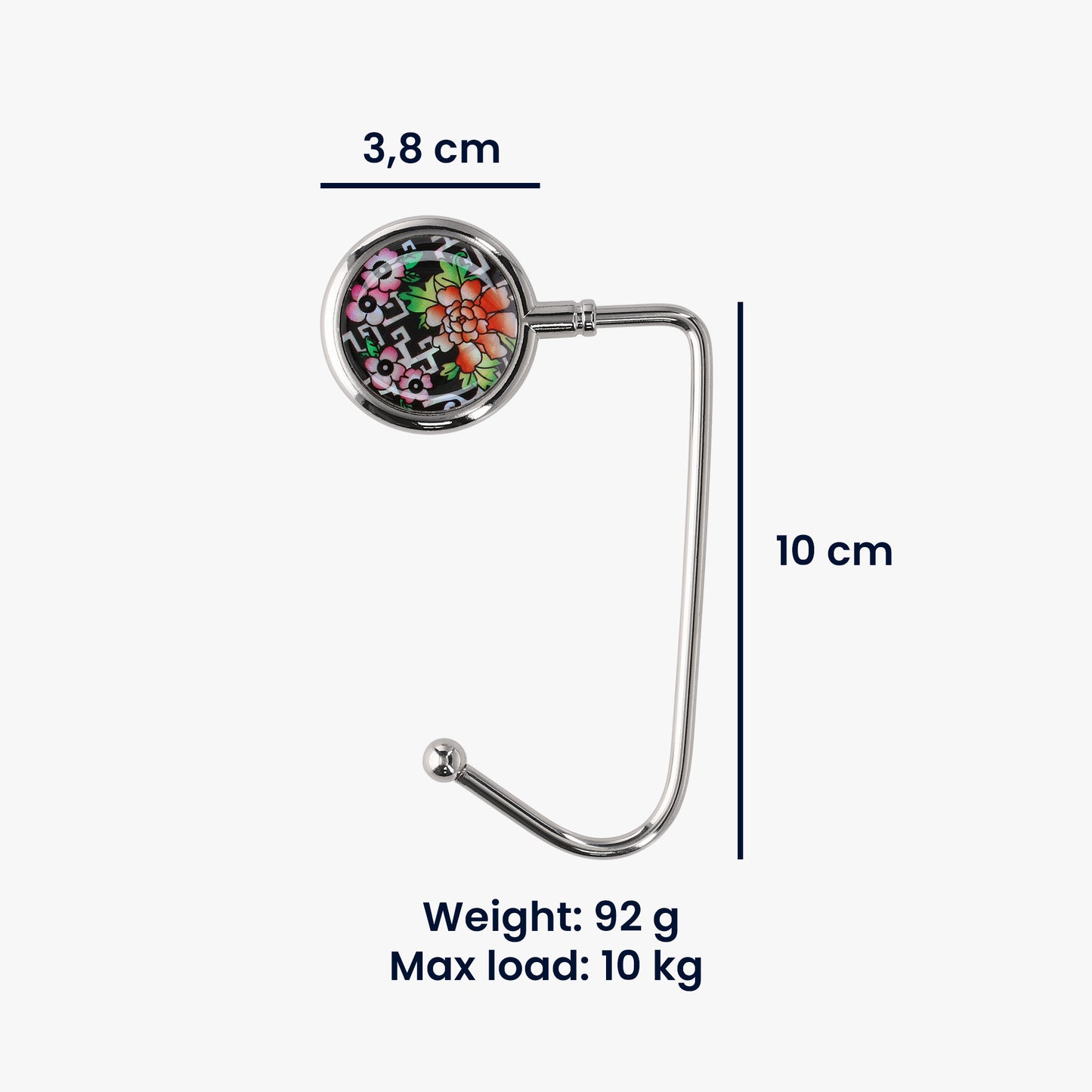 2X Tisch Handtaschenhalter Haken
