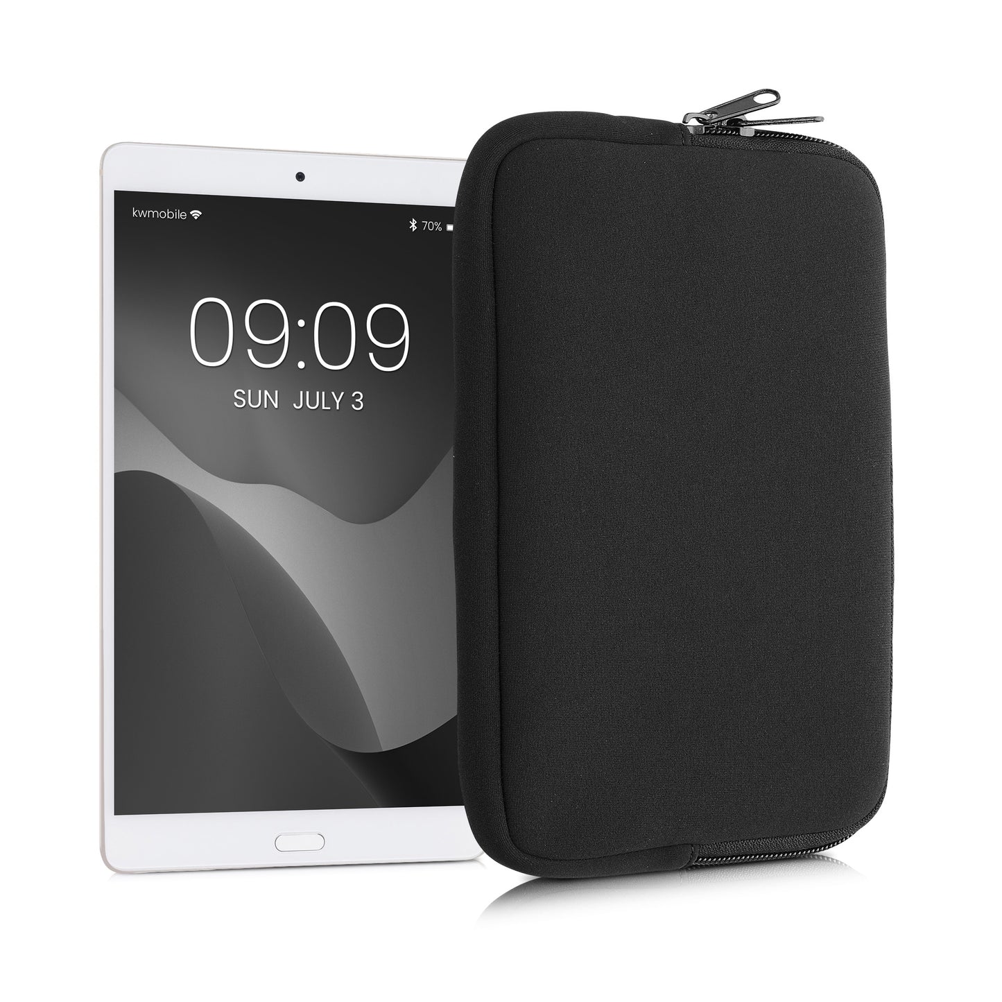 kwmobile Tablet Hülle kompatibel mit 8"-8,4" Tablet - Universal Tasche Cover Case - Schutzhülle Sleeve