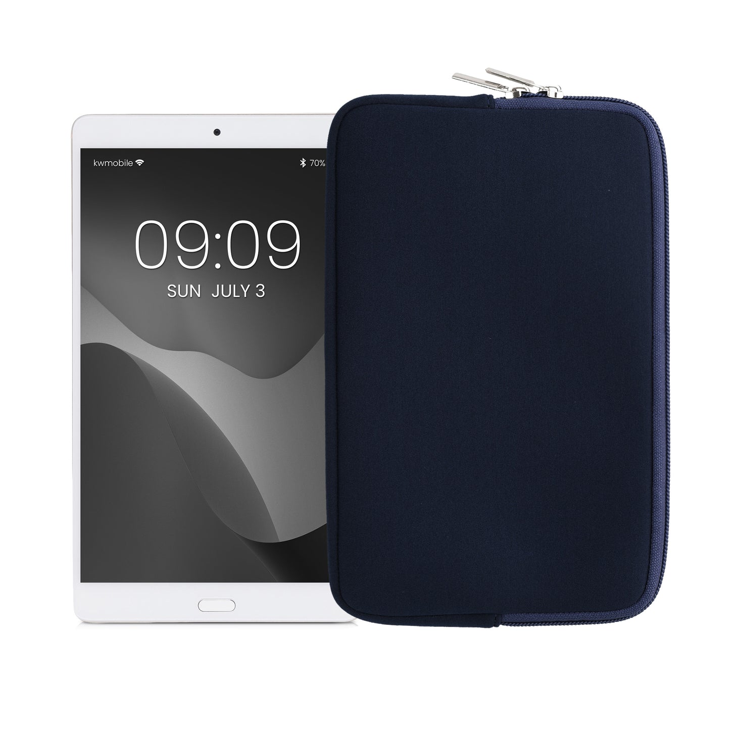 kwmobile Tablet Hülle kompatibel mit 8"-8,4" Tablet - Universal Tasche Cover Case - Schutzhülle Sleeve