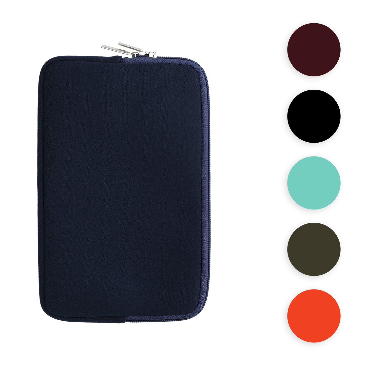 kwmobile Tablet Hülle kompatibel mit 8"-8,4" Tablet - Universal Neopren Tasche Cover Case - Schutzhülle Sleeve in Dunkelgrau Dunkelgrau  