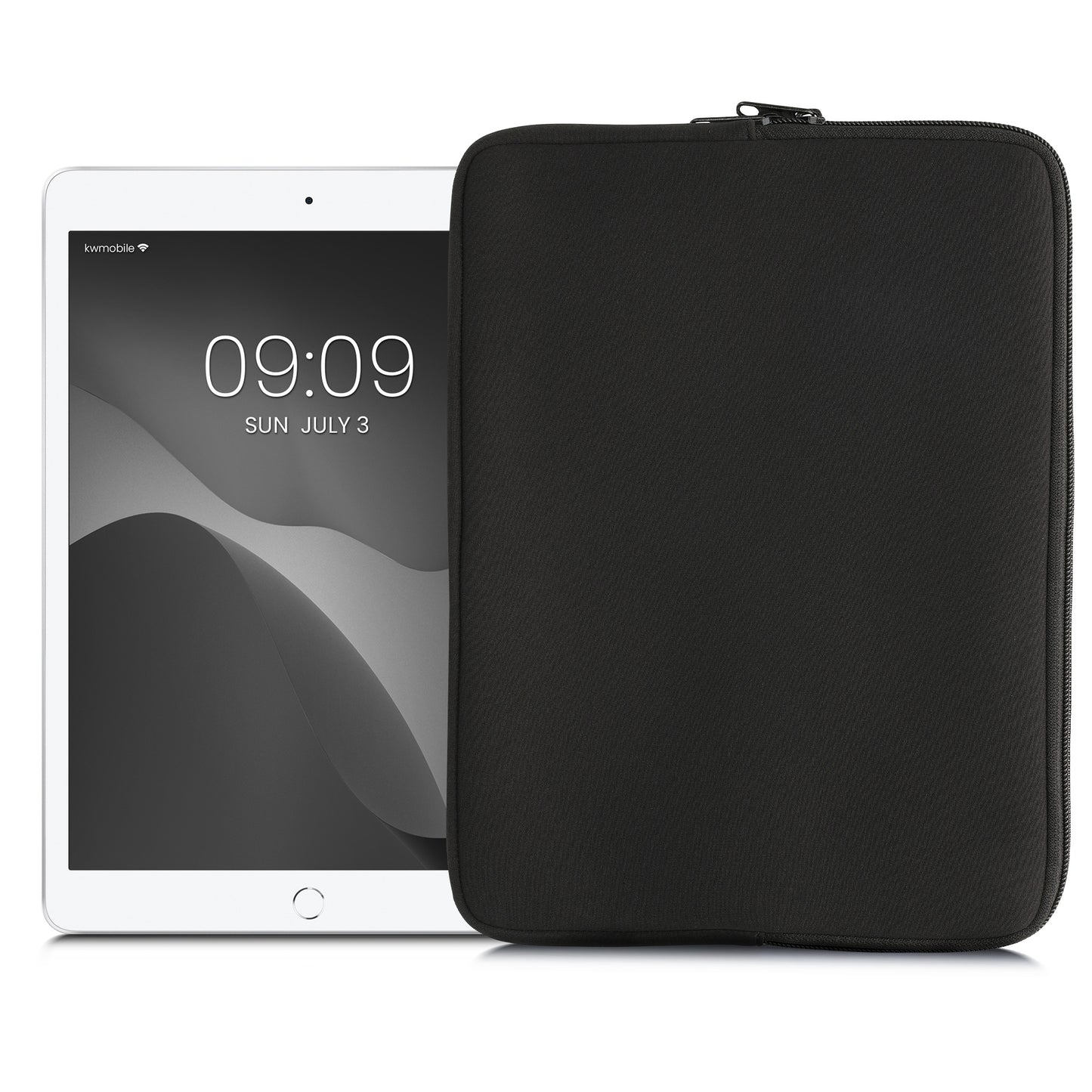 kwmobile Tablet Hülle kompatibel mit 12,4"-12,9" Tablet - Universal Tasche Cover Case - Schutzhülle Sleeve