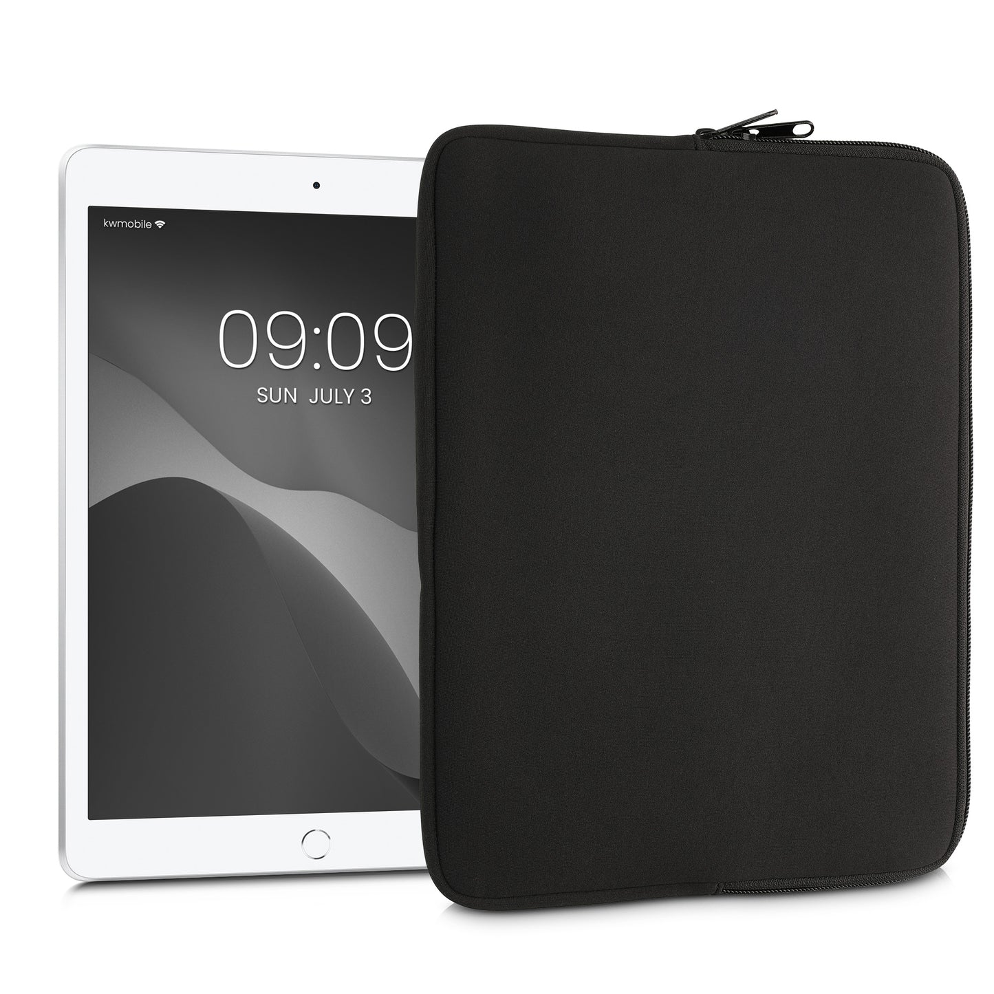 kwmobile Tablet Hülle kompatibel mit 12,4"-12,9" Tablet - Universal Tasche Cover Case - Schutzhülle Sleeve