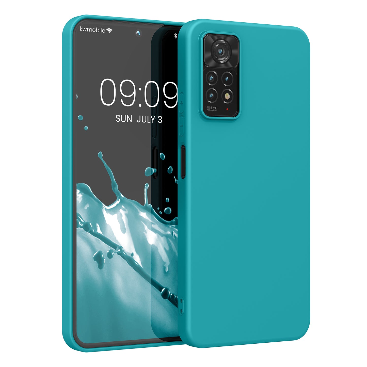 kwmobile Handyhülle für Xiaomi Redmi Note 11 Pro / Note 11 Pro (5G) / Note 12 Pro (4G) Hülle - Kabelloses Laden - Schutzhülle Cover