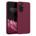 kwmobile Handyhülle für Xiaomi Redmi Note 11 Pro / Note 11 Pro (5G) / Note 12 Pro (4G) Hülle - Case Silikon - Kabelloses Laden - Schutzhülle Cover