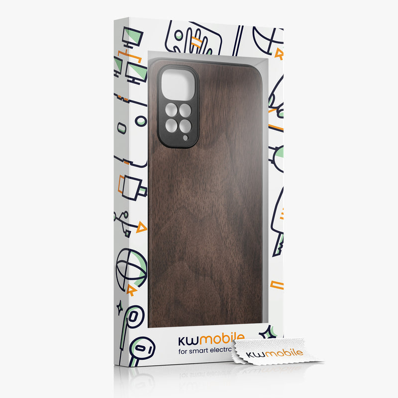 kwmobile Hülle kompatibel mit Xiaomi Redmi Note 11 / Note 11S stoßfestes Handy Cover TPU Handyhülle