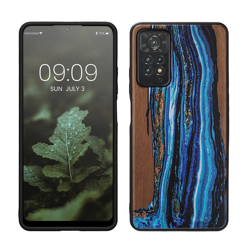 kwmobile Hülle kompatibel mit Xiaomi Redmi Note 11 Pro / Note 11 Pro (5G) / Note 12 Pro (4G) Handy Cover TPU Handyhülle Kompass Vintage