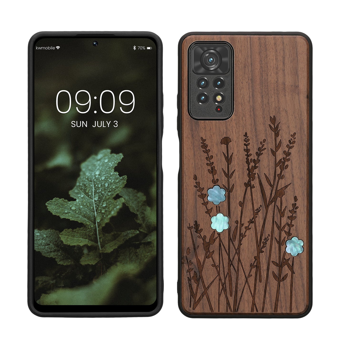 kwmobile Hülle kompatibel mit Xiaomi Redmi Note 11 Pro / Note 11 Pro (5G) / Note 12 Pro (4G) Handy Cover TPU Handyhülle Kompass Vintage