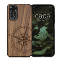 kwmobile Hülle kompatibel mit Xiaomi Redmi Note 11 / Note 11S - Handy Cover - TPU Handyhülle Kompass Vintage