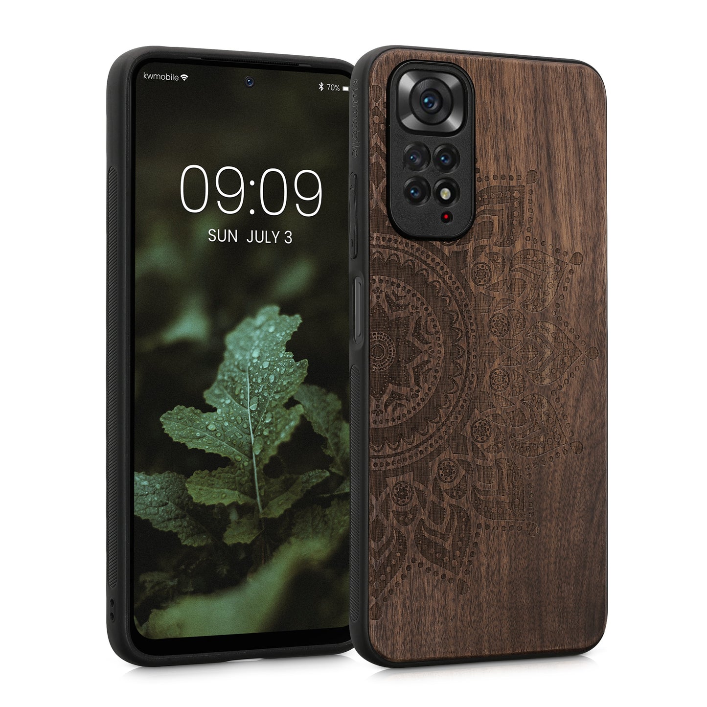 kwmobile Hülle kompatibel mit Xiaomi Redmi Note 11 / Note 11S - Handy Cover - TPU Handyhülle Kompass Vintage