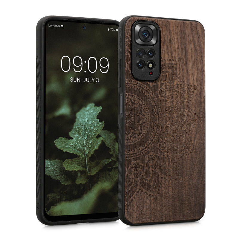 kwmobile Hülle kompatibel mit Xiaomi Redmi Note 11 / Note 11S - Handy Cover - TPU Handyhülle Kompass Vintage