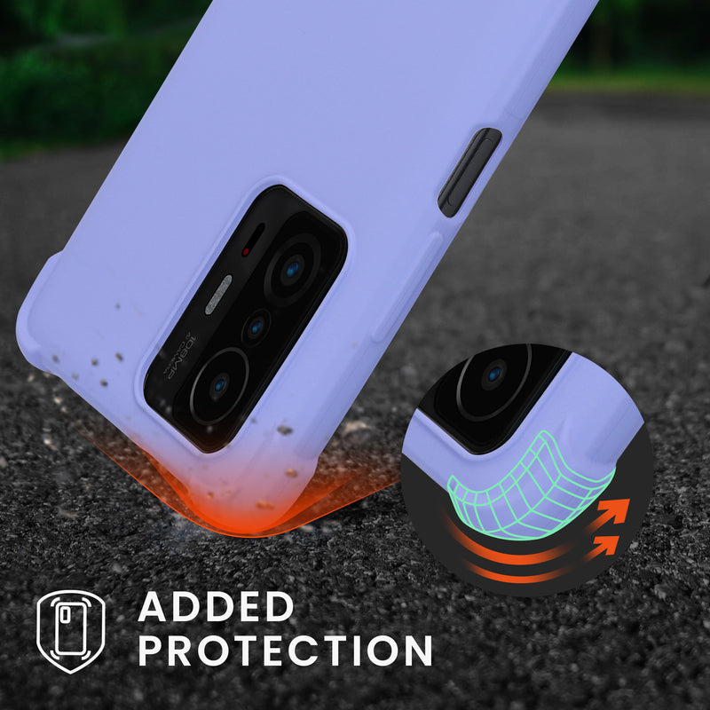 kwmobile Necklace Case kompatibel mit Xiaomi 11T / 11T Pro Hülle - Cover mit Kordel zum Umhängen - Silikon Schutzhülle