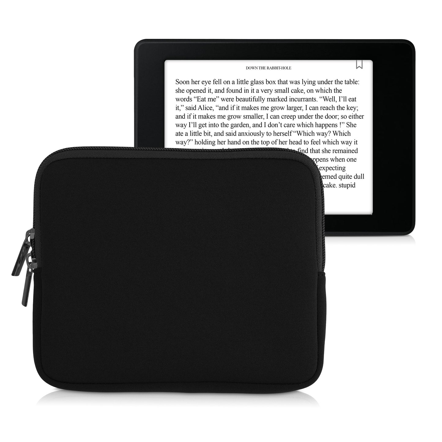 kwmobile Schutztasche für eReader Hülle Cover Case Schutzhülle - 17,5 x 14,7 cm Innenmaße