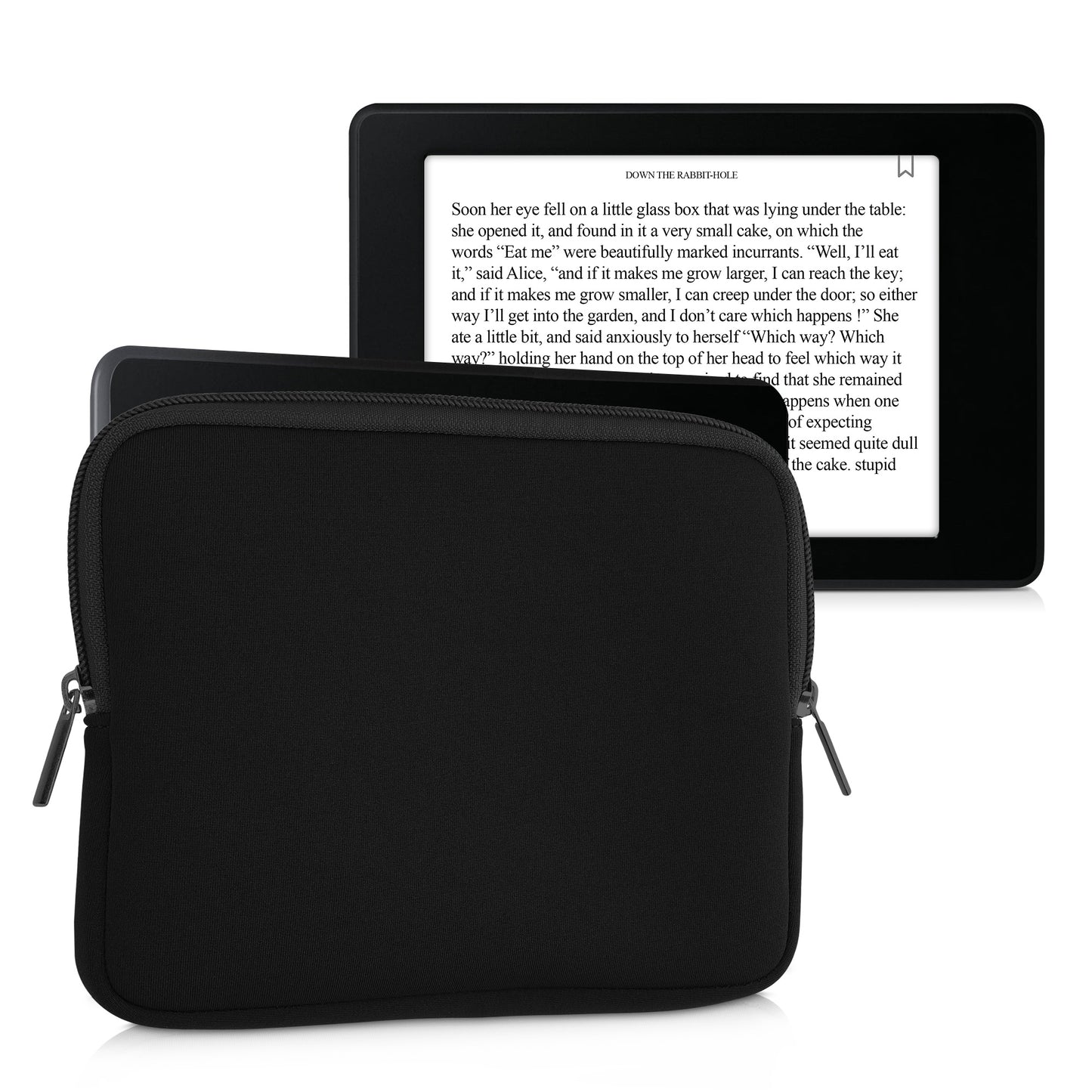 kwmobile Schutztasche für eReader Hülle Cover Case Schutzhülle - 17,5 x 14,7 cm Innenmaße