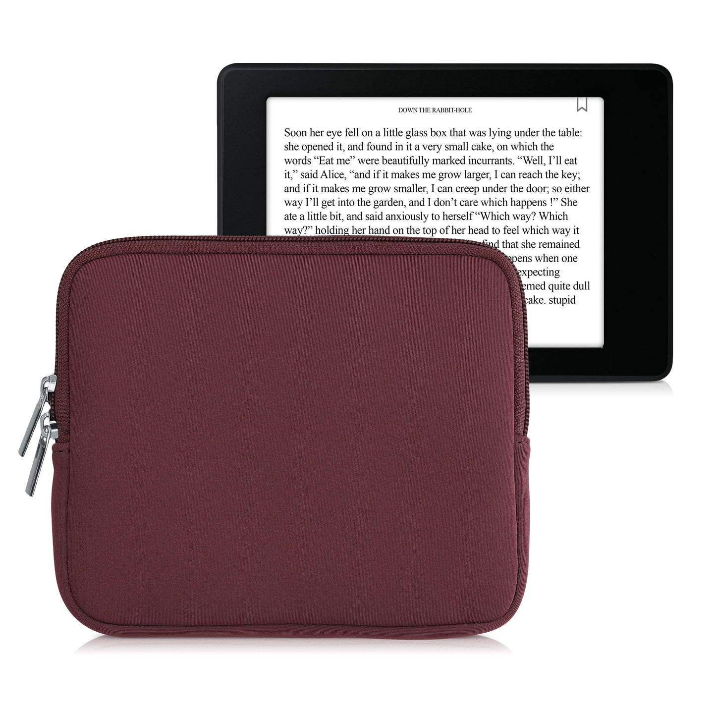 kwmobile Schutztasche für eReader Hülle Cover Case Schutzhülle - 17,5 x 14,7 cm Innenmaße