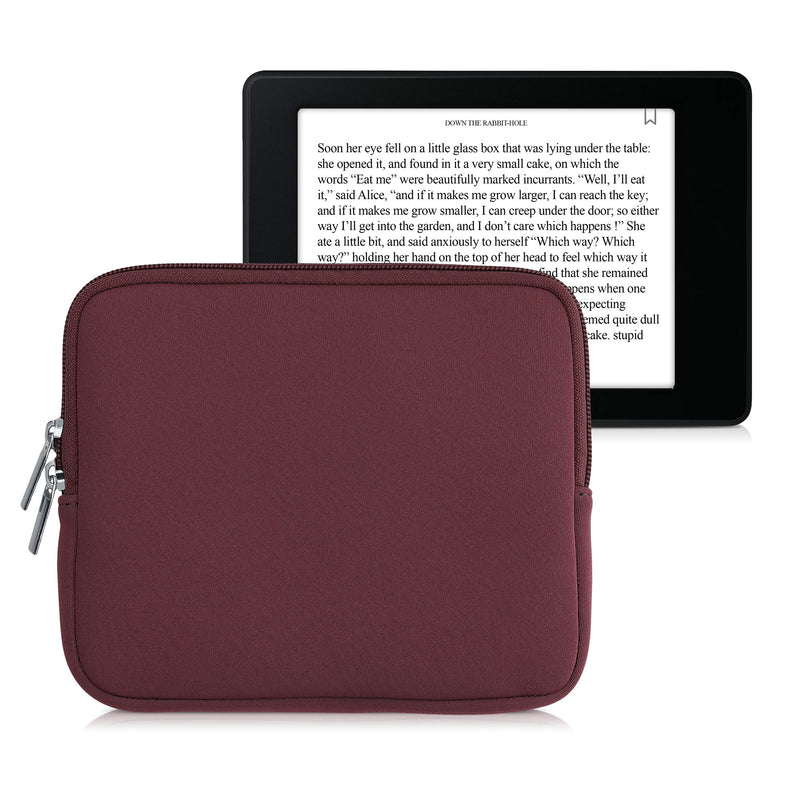 kwmobile Schutztasche für eReader Hülle Cover Case Schutzhülle - 17,5 x 14,7 cm Innenmaße
