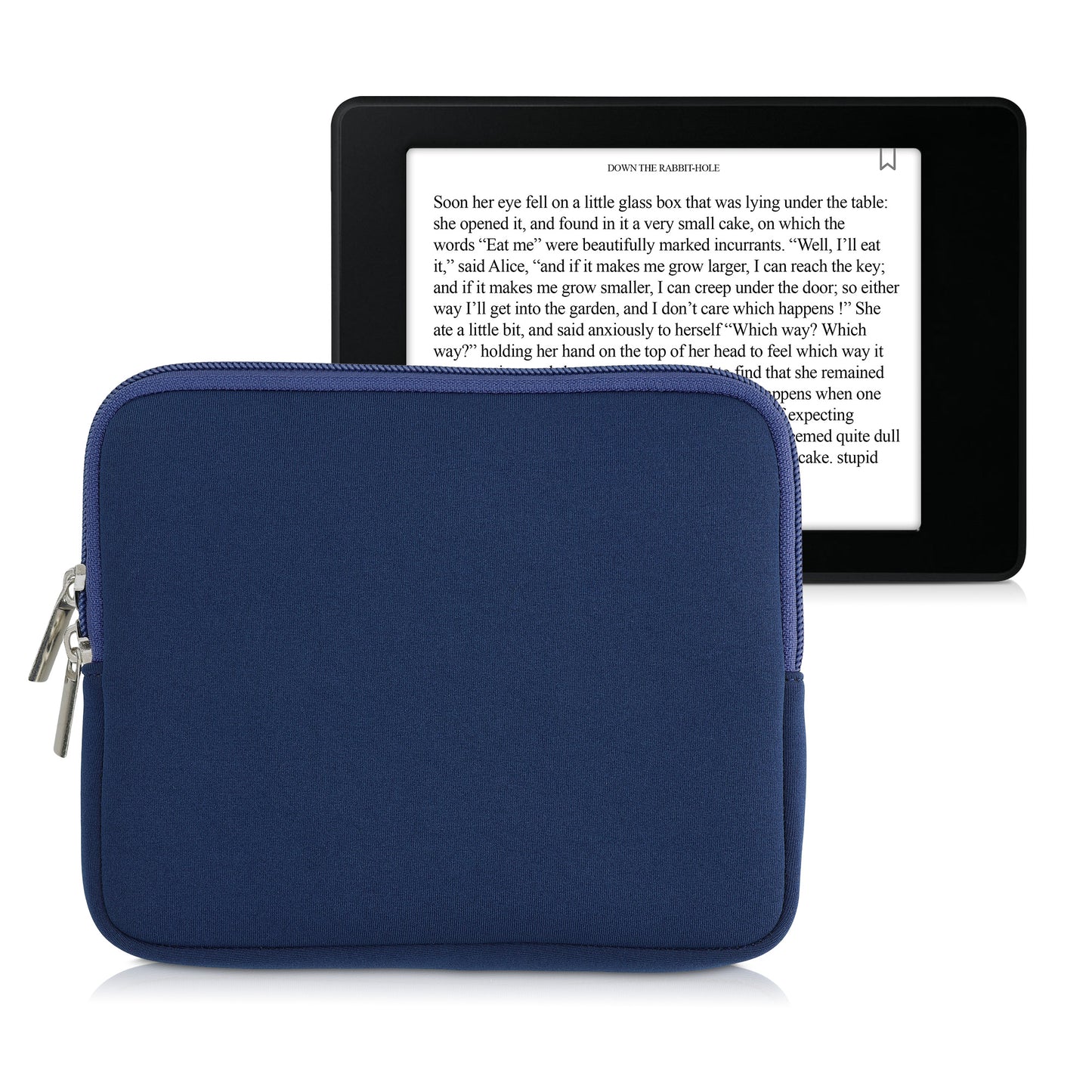 kwmobile Schutztasche für eReader Hülle Cover Case Schutzhülle - 17,5 x 14,7 cm Innenmaße