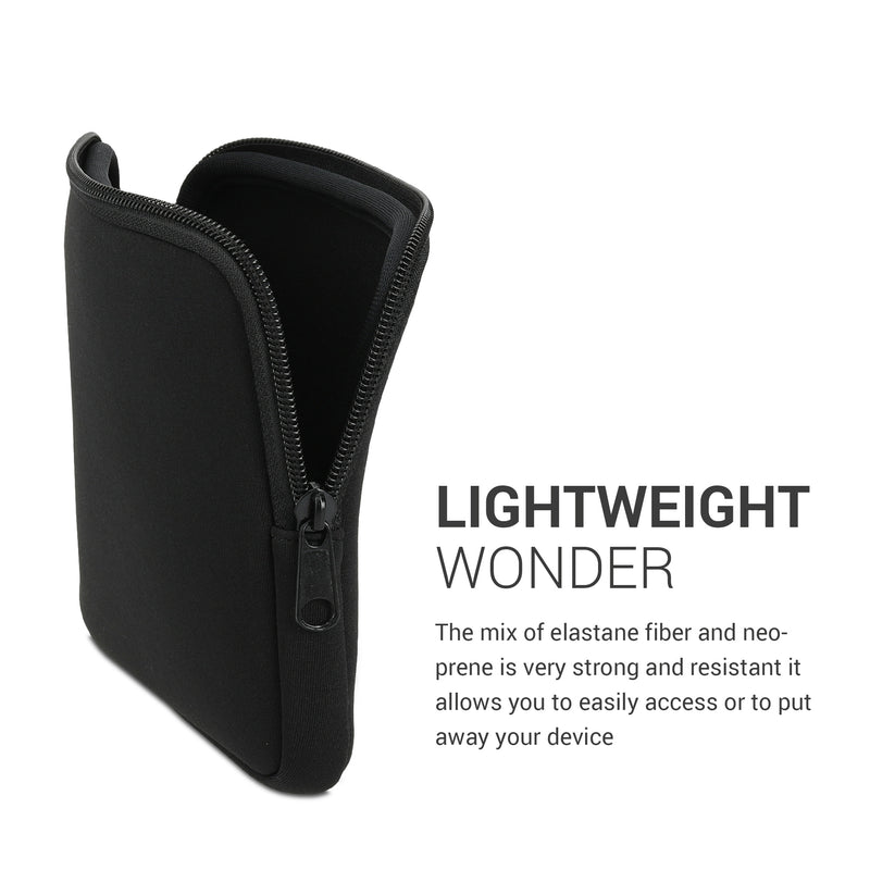 kwmobile Schutztasche für eReader Hülle Cover Case Schutzhülle - 17,5 x 14,7 cm Innenmaße