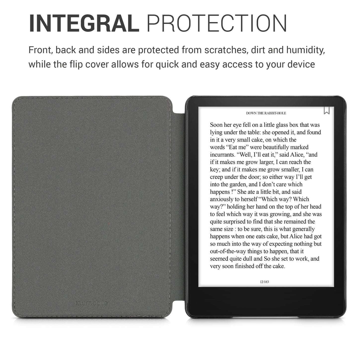 kwmobile Hülle kompatibel mit Amazon Kindle Paperwhite 11. Generation 2021 eReader Schutzhülle Cover Case