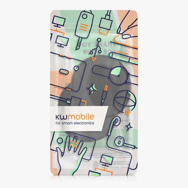 kwmobile Ohr Polster für Sennheiser HD 300 Ohrpolster Ersatz Ohrpolster Kopfhörer Ersatzteile Kopfhörer Ersatzpolster für Over Ear Headphones