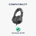 kwmobile Ohr Polster für Sennheiser HD 300 Ohrpolster Ersatz Ohrpolster Kopfhörer Ersatzteile Kopfhörer Ersatzpolster für Over Ear Headphones