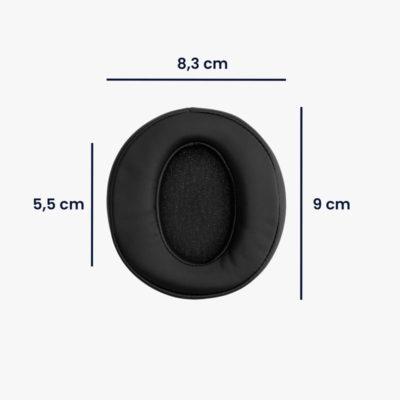 kwmobile Ohr Polster für Sennheiser HD 300 Ohrpolster Ersatz Ohrpolster Kopfhörer Ersatzteile Kopfhörer Ersatzpolster für Over Ear Headphones