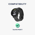kwmobile USB Kabel Charger kompatibel mit Suunto Peak 9 Ladekabel - Smart Watch Ersatzkabel - Fitnesstracker Aufladekabel