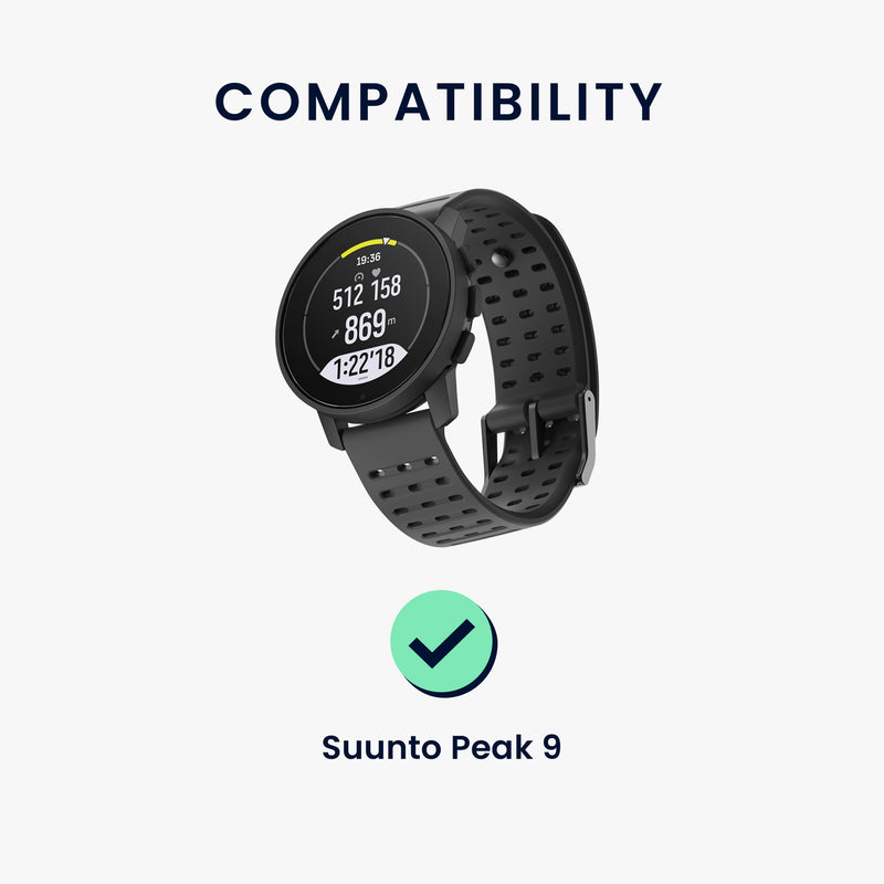 kwmobile USB Kabel Charger kompatibel mit Suunto Peak 9 Ladekabel - Smart Watch Ersatzkabel - Fitnesstracker Aufladekabel
