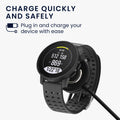 kwmobile USB Kabel Charger kompatibel mit Suunto Peak 9 Ladekabel - Smart Watch Ersatzkabel - Fitnesstracker Aufladekabel