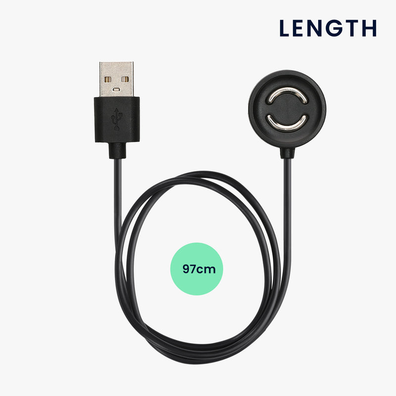 kwmobile USB Kabel Charger kompatibel mit Suunto Peak 9 Ladekabel - Smart Watch Ersatzkabel - Fitnesstracker Aufladekabel