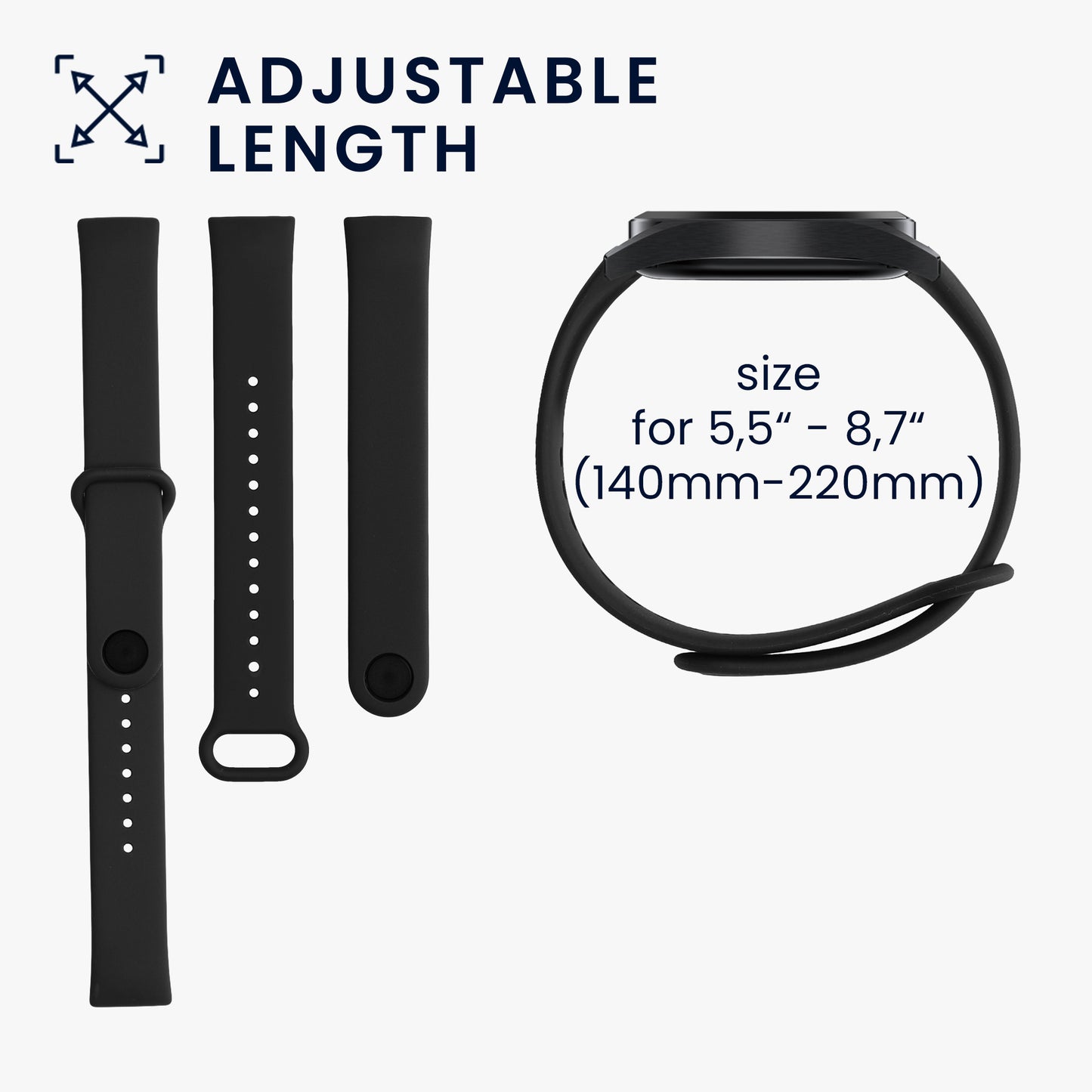2x Armband für Xiaomi Redmi Smart Band Pro