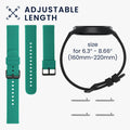 kwmobile Uhrenarmband für Huami Amazfit Bip U / Bip U pro Armband Fitnesstracker Band Set Ersatzarmband Smartwatch