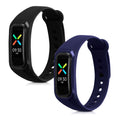 kwmobile Uhrenarmband für Oppo Band Sport Armband Fitnesstracker Band Set Ersatzarmband Smartwatch