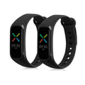 kwmobile Uhrenarmband für Oppo Band Sport Armband Fitnesstracker Band Set Ersatzarmband Smartwatch