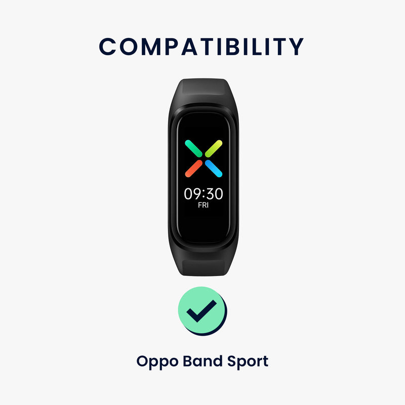 kwmobile Uhrenarmband für Oppo Band Sport Armband Fitnesstracker Band Set Ersatzarmband Smartwatch