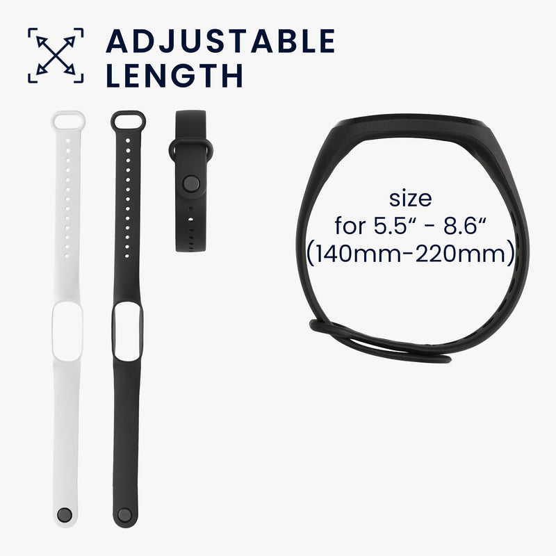 kwmobile Uhrenarmband für Oppo Band Sport Armband Fitnesstracker Band Set Ersatzarmband Smartwatch