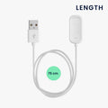 kwmobile USB Kabel Charger kompatibel mit Oppo Band Sport Ladekabel Smart Watch Ersatzkabel Fitnesstracker Aufladekabel