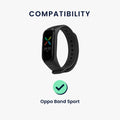 kwmobile USB Kabel Charger kompatibel mit Oppo Band Sport Ladekabel Smart Watch Ersatzkabel Fitnesstracker Aufladekabel