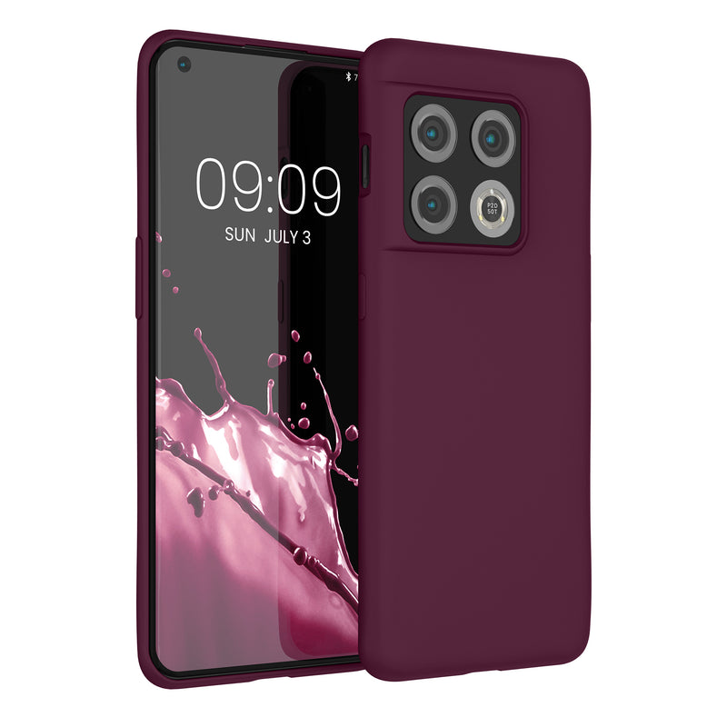 kwmobile Handyhülle für OnePlus 10 Pro 5G Hülle - Case Silikon - Kabelloses Laden - Schutzhülle Cover