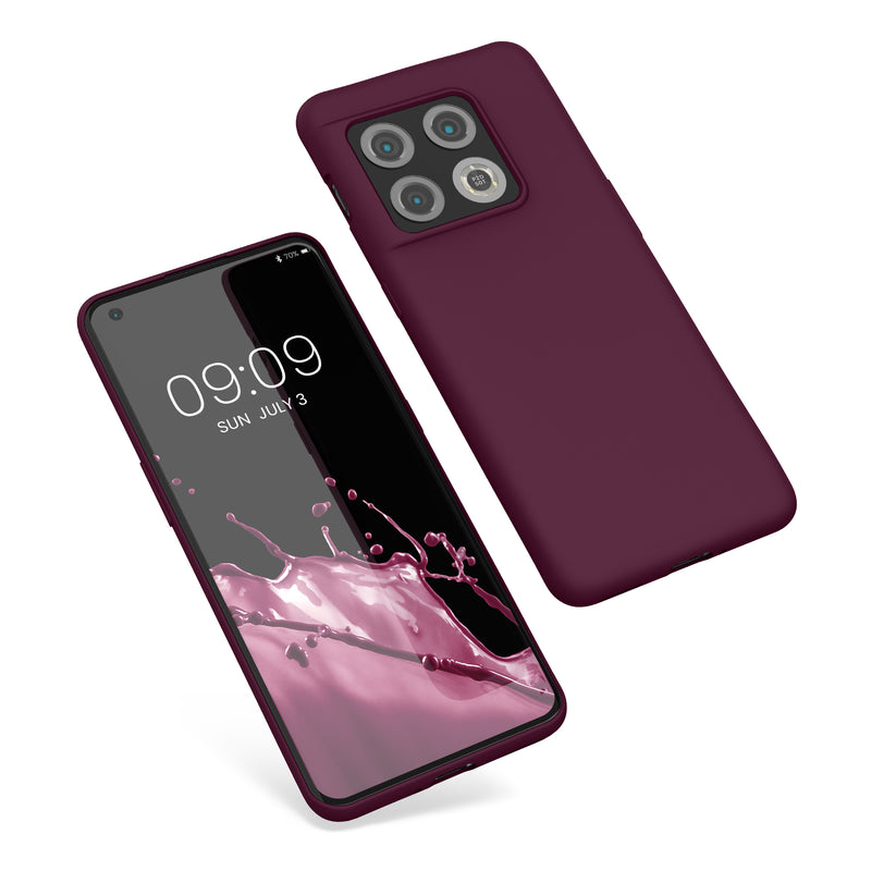 kwmobile Handyhülle für OnePlus 10 Pro 5G Hülle - Case Silikon - Kabelloses Laden - Schutzhülle Cover