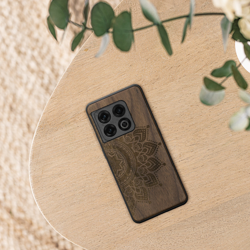 kwmobile Hülle kompatibel mit OnePlus 10 Pro 5G Handy Cover TPU Handyhülle Kompass Vintage