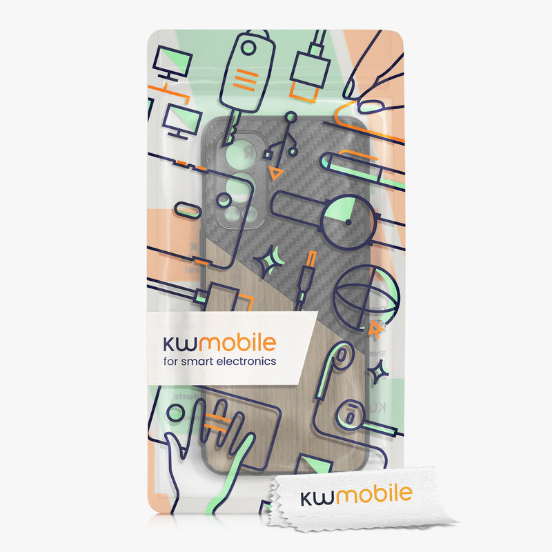 kwmobile Hülle kompatibel mit OnePlus Nord 2 5G - Handyhülle - Handy Schutzhülle - Smartphone Cover