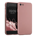 kwmobile Handyhülle kompatibel mit Apple iPhone SE (2022) / iPhone SE (2020) / iPhone 8 / iPhone 7 - Silikon Case - Soft Hülle - Handy Cover