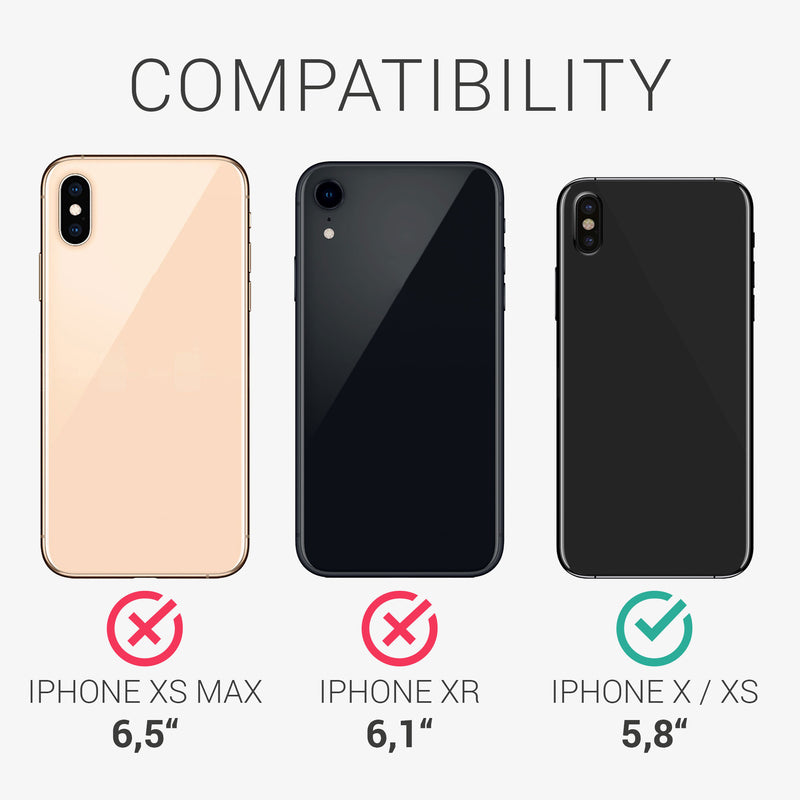 Hülle kompatibel mit Apple iPhone X / XS