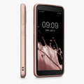 kwmobile Handyhülle für Samsung Galaxy Xcover 5 Hülle - Silikon Case metallisch schimmernd - Schutzhülle Cover