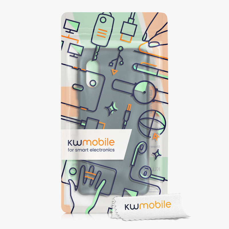 kwmobile Handyhülle für Samsung Galaxy Xcover Pro Hülle Silikon Case Schutzhülle Cover