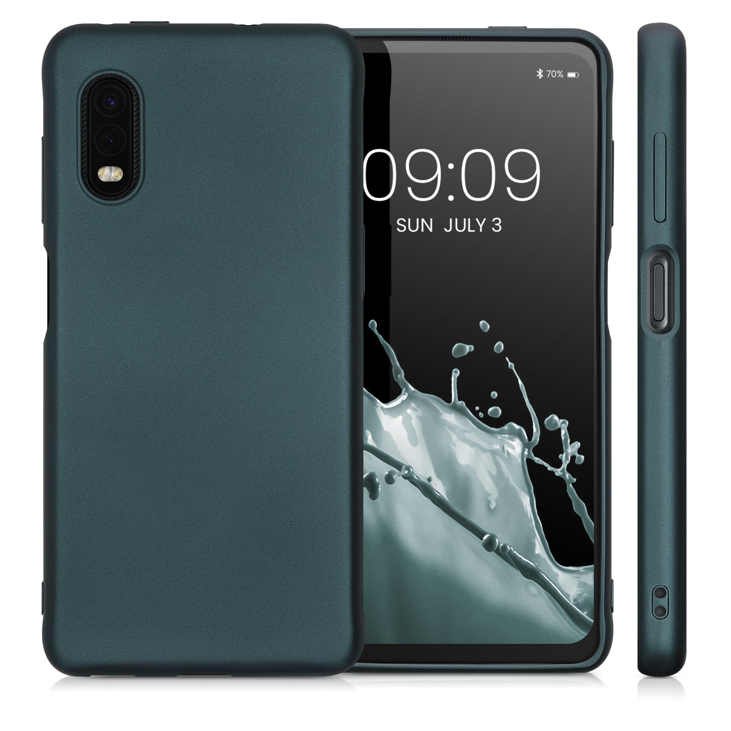 kwmobile Handyhülle für Samsung Galaxy Xcover Pro Hülle Silikon Case Schutzhülle Cover