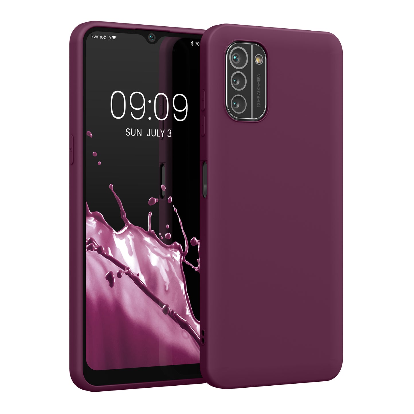 kwmobile Handyhülle für Nokia G21 / G11 Hülle - Kabelloses Laden - Schutzhülle Cover